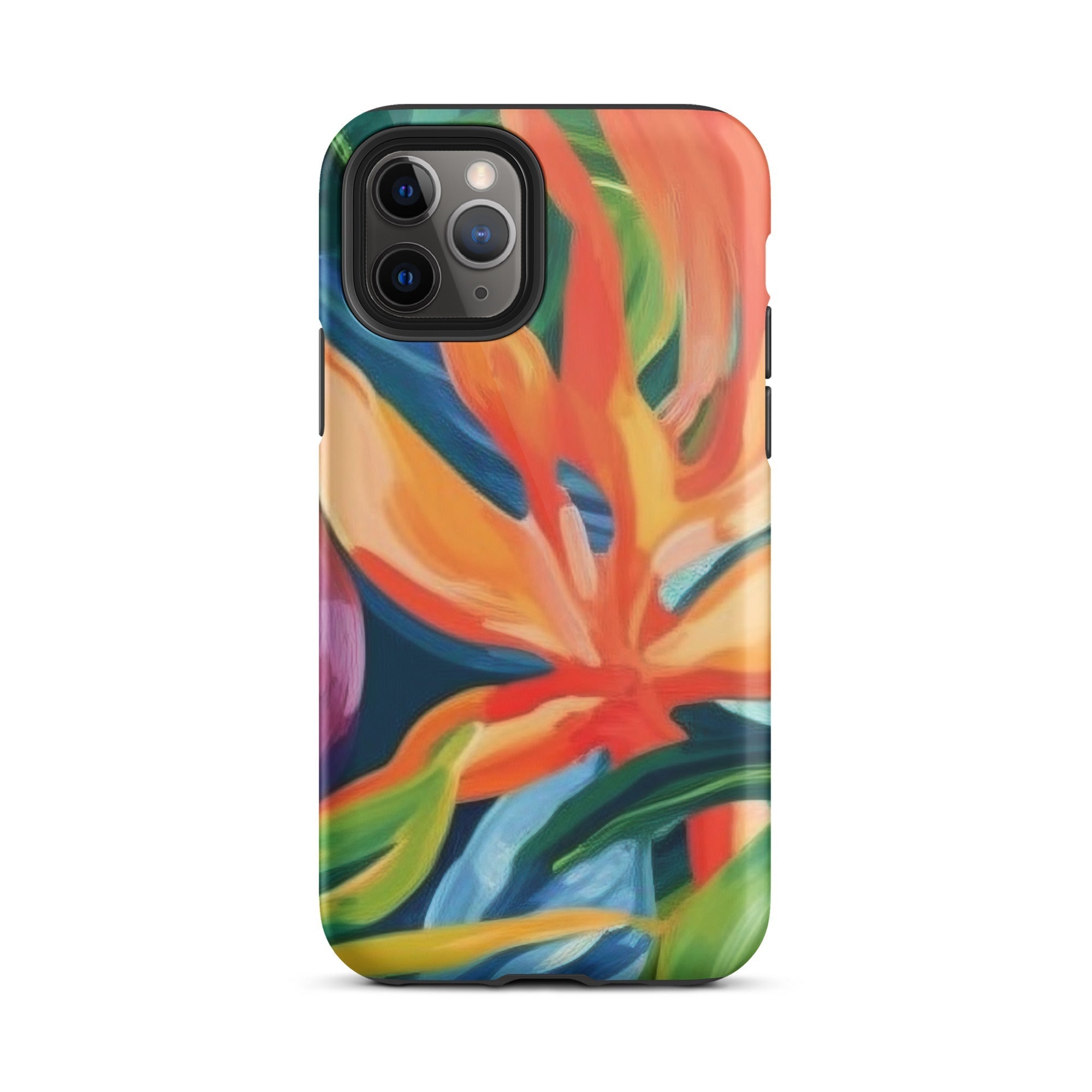 Tropical Plants Print iPhone Case by Visual Verse - Image 3