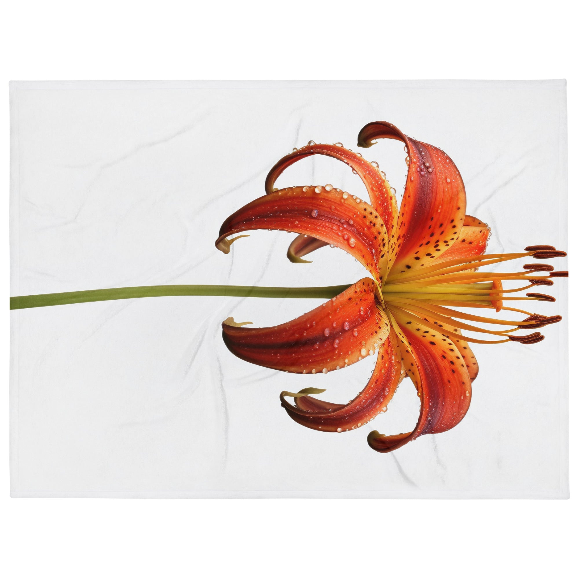 Turks Cap Lily Flower Blanket by Visual Verse - Image 1