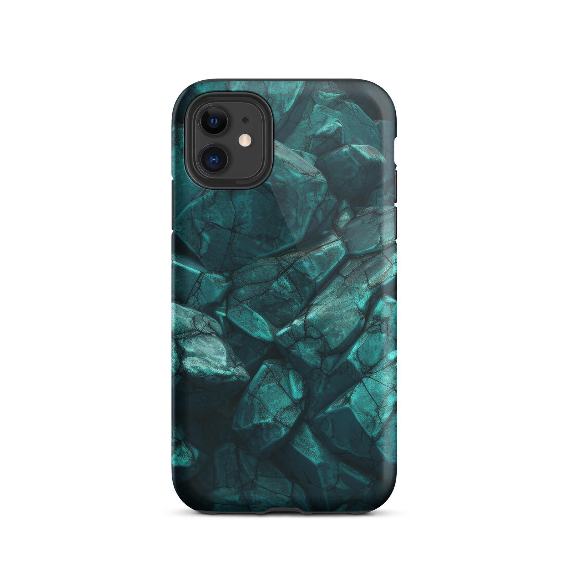 Turquoise Rock iPhone Case by Visual Verse - Image 1