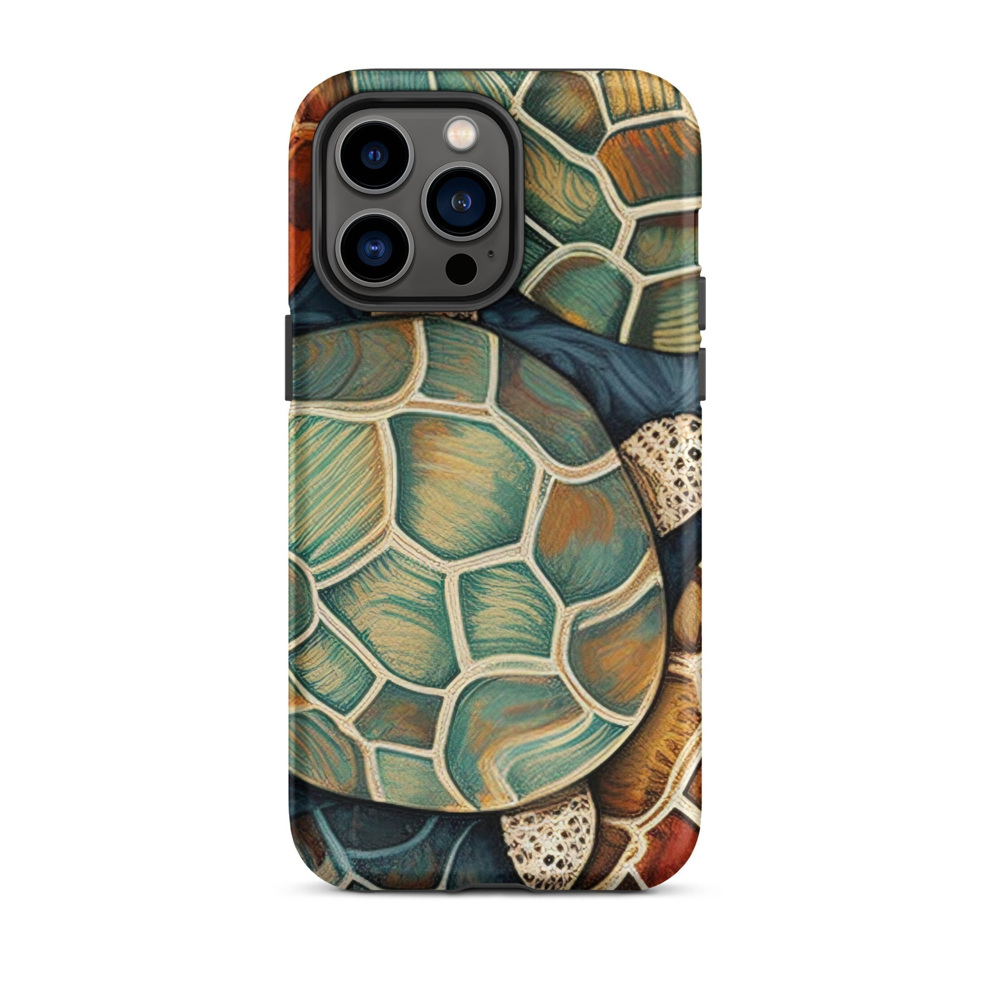 Turtle Shells Print iPhone Case by Visual Verse - Image 30