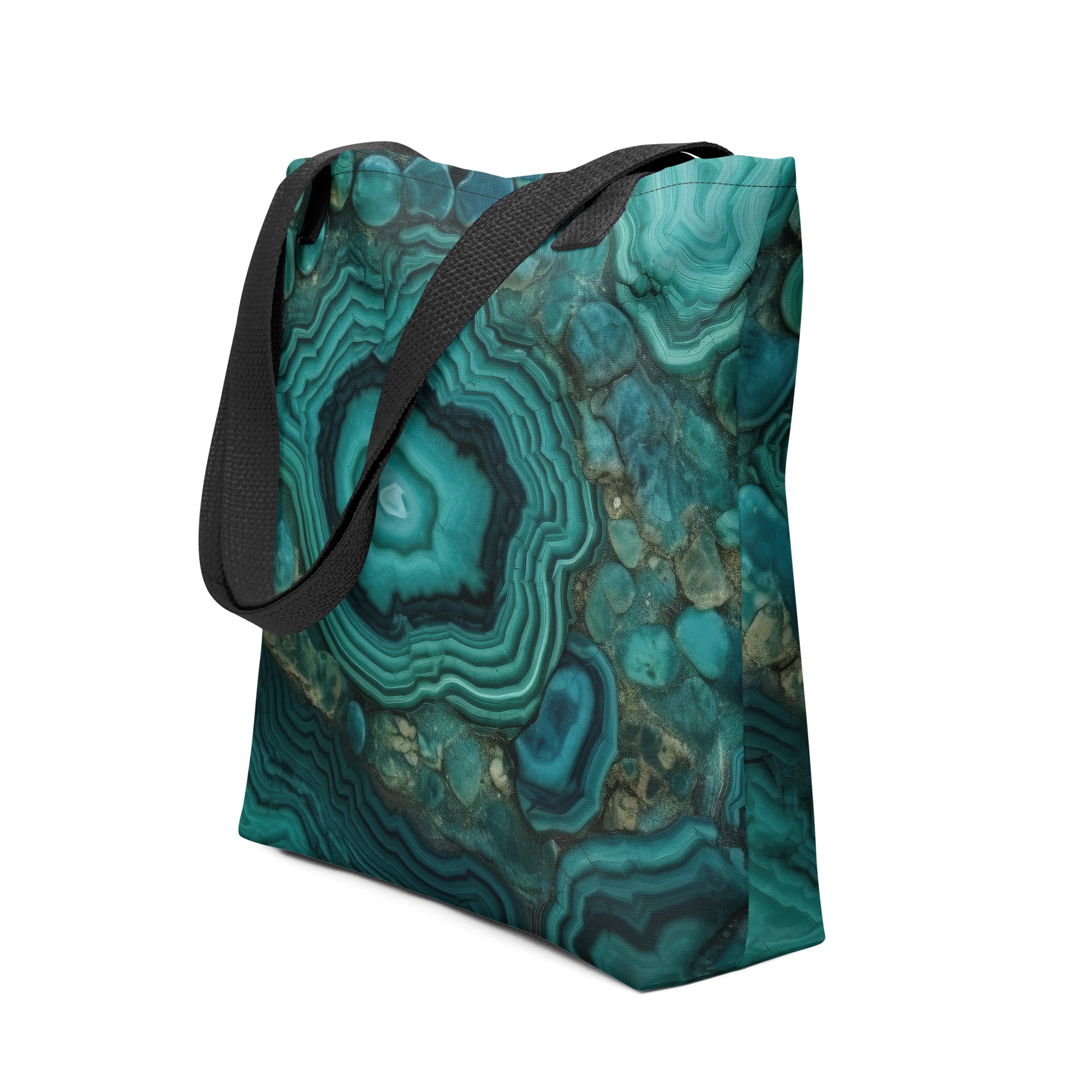 Variscite Rock Tote Bag by Visual Verse - Image 1