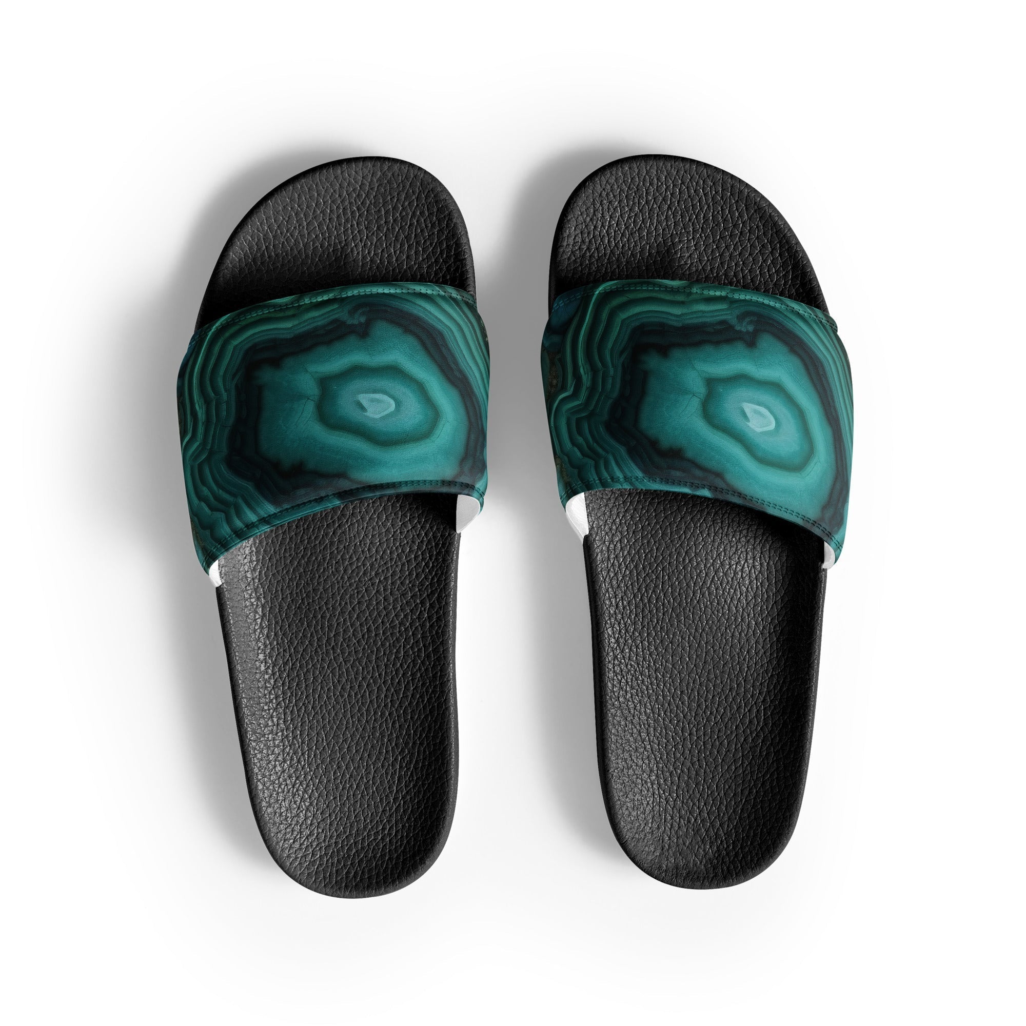 Variscite Rock Women's Slides by Visual Verse - Image 1