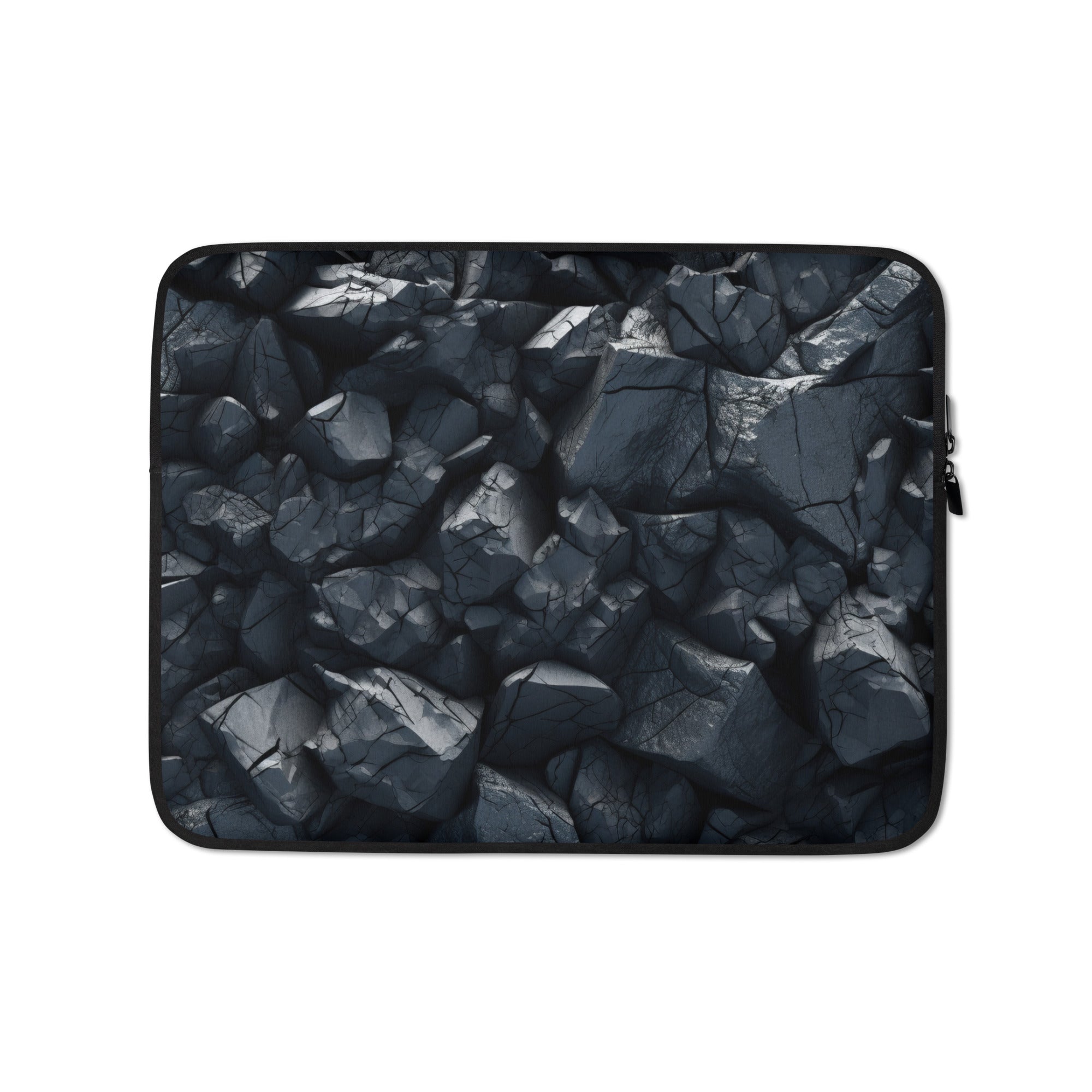 Vibrant Brushstrokes Laptop Sleeve by Visual Verse - Image 2