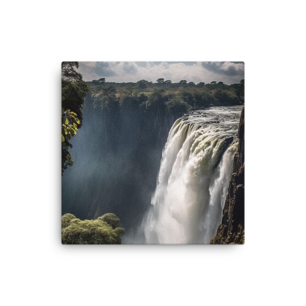 Victoria Falls Thin Canvas by Visual Verse - Image 1