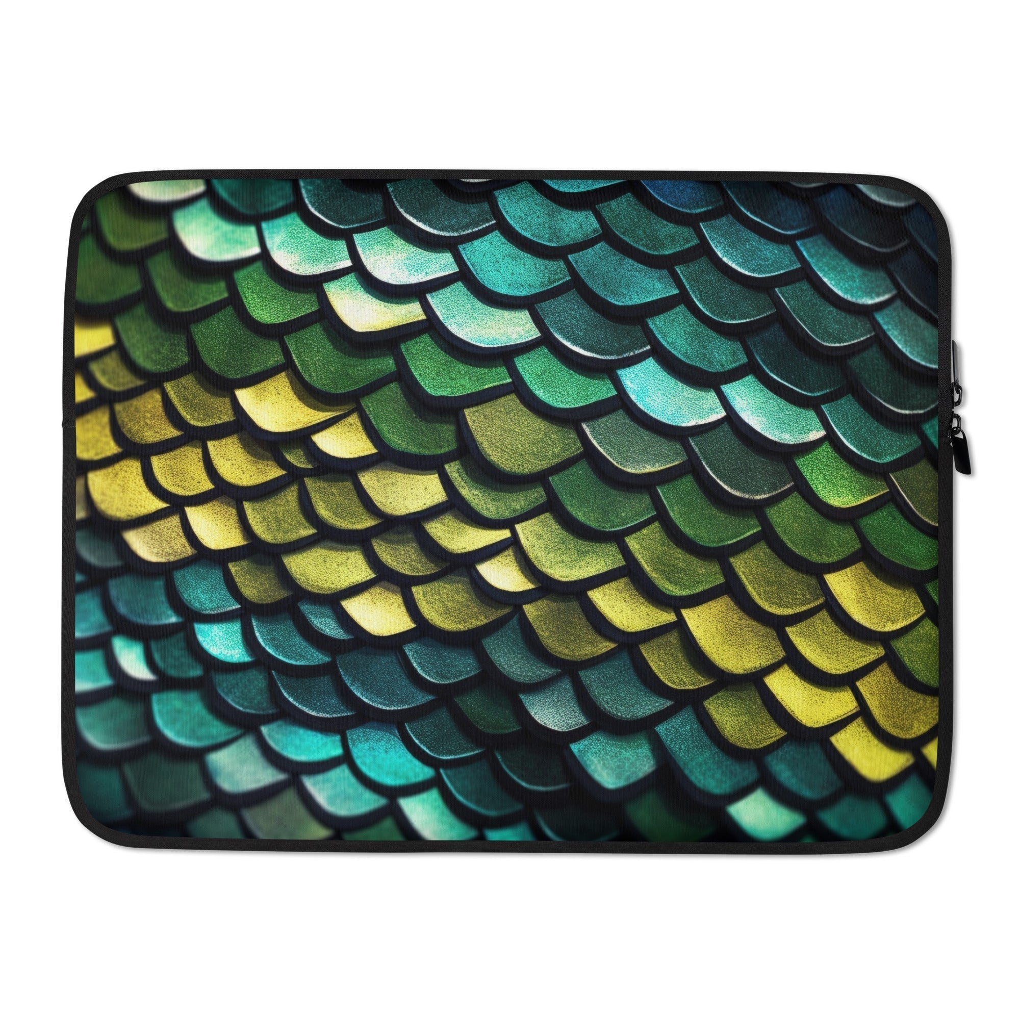 Viper Scale Laptop Sleeve by Visual Verse - Image 1