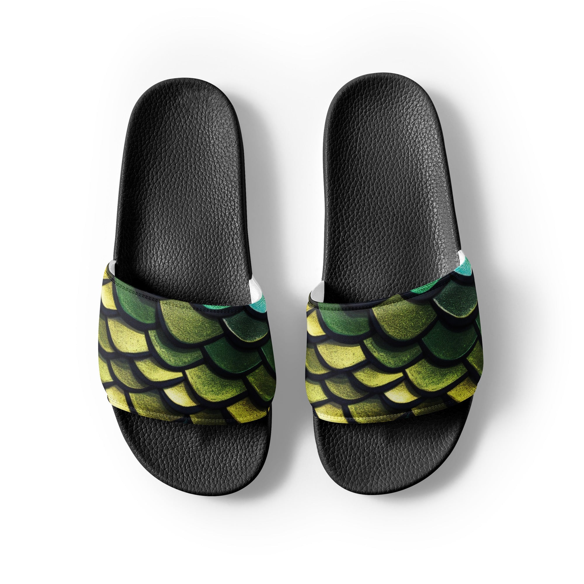 Viper Scale Men's Slides by Visual Verse - Image 2