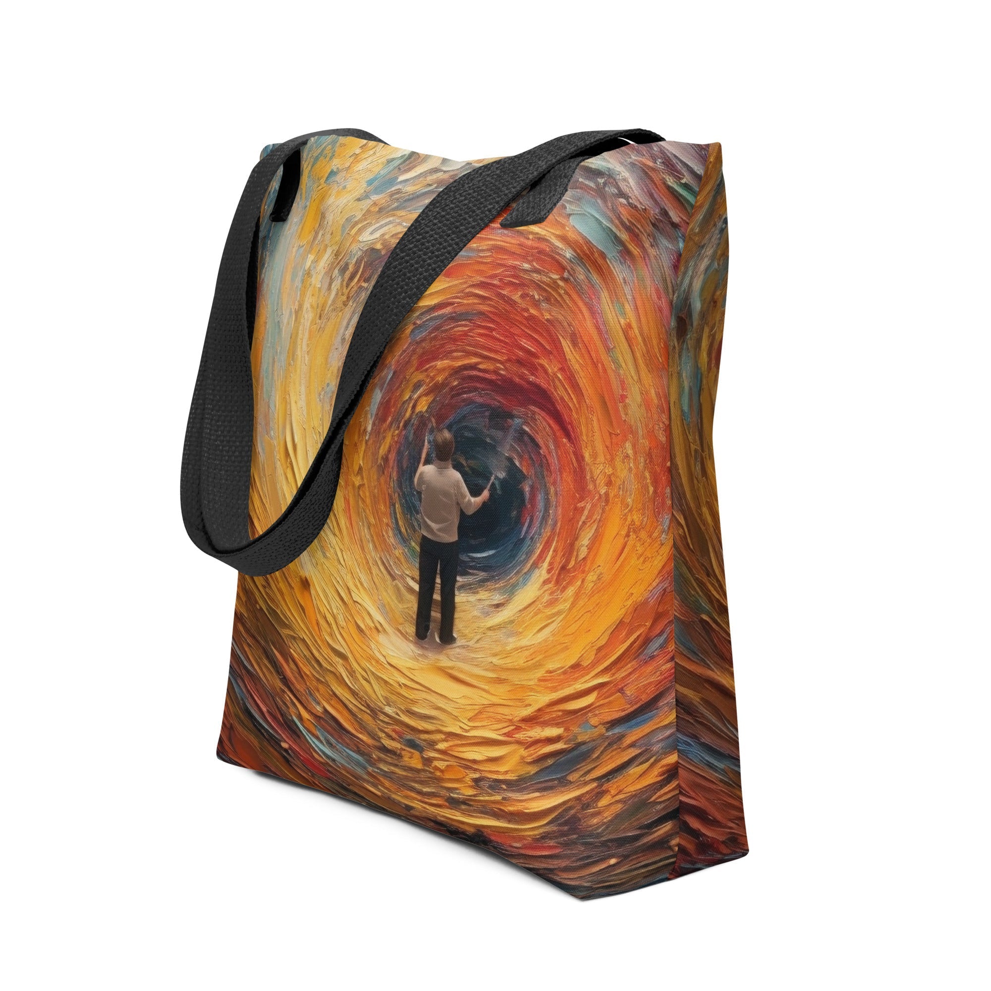 Vortex-Inspired Tote Bag by Visual Verse - Image 1