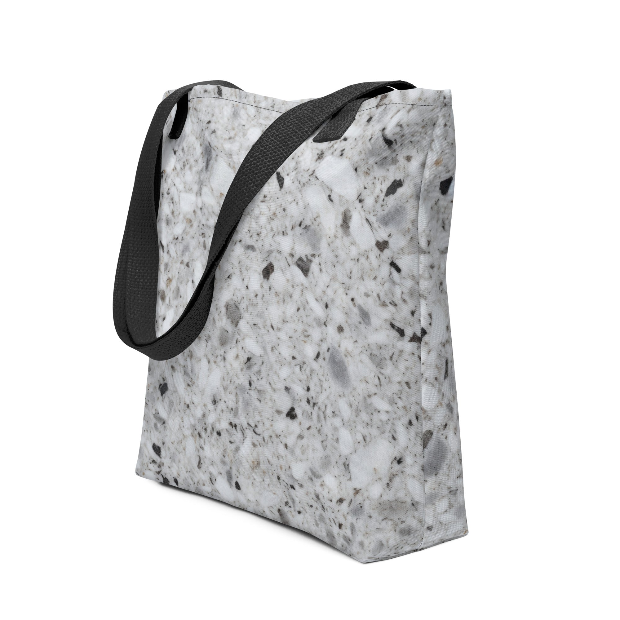 White Oreo Granite Tote Bag by Visual Verse - Image 1