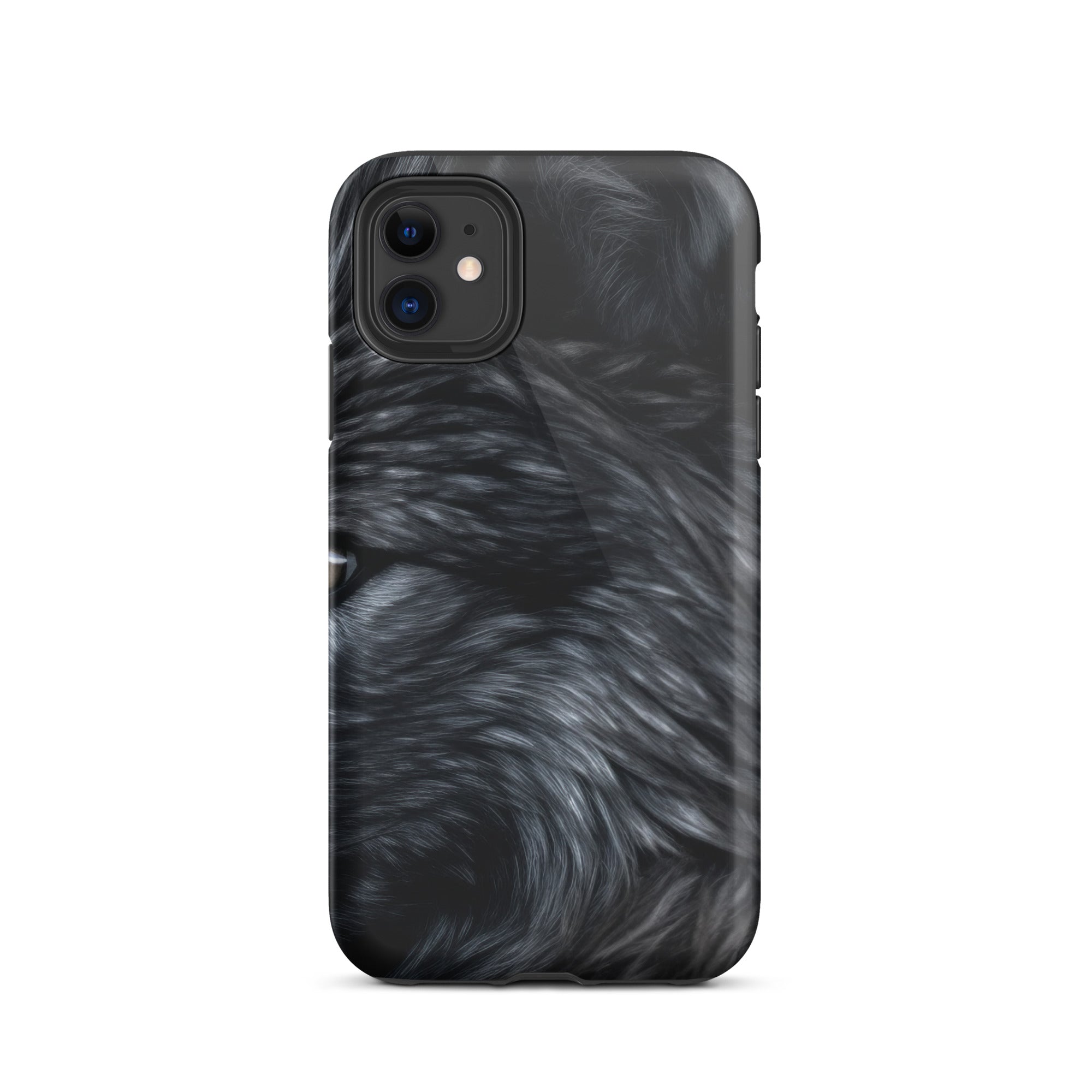 Wolf Fur iPhone Case by Visual Verse - Image 1