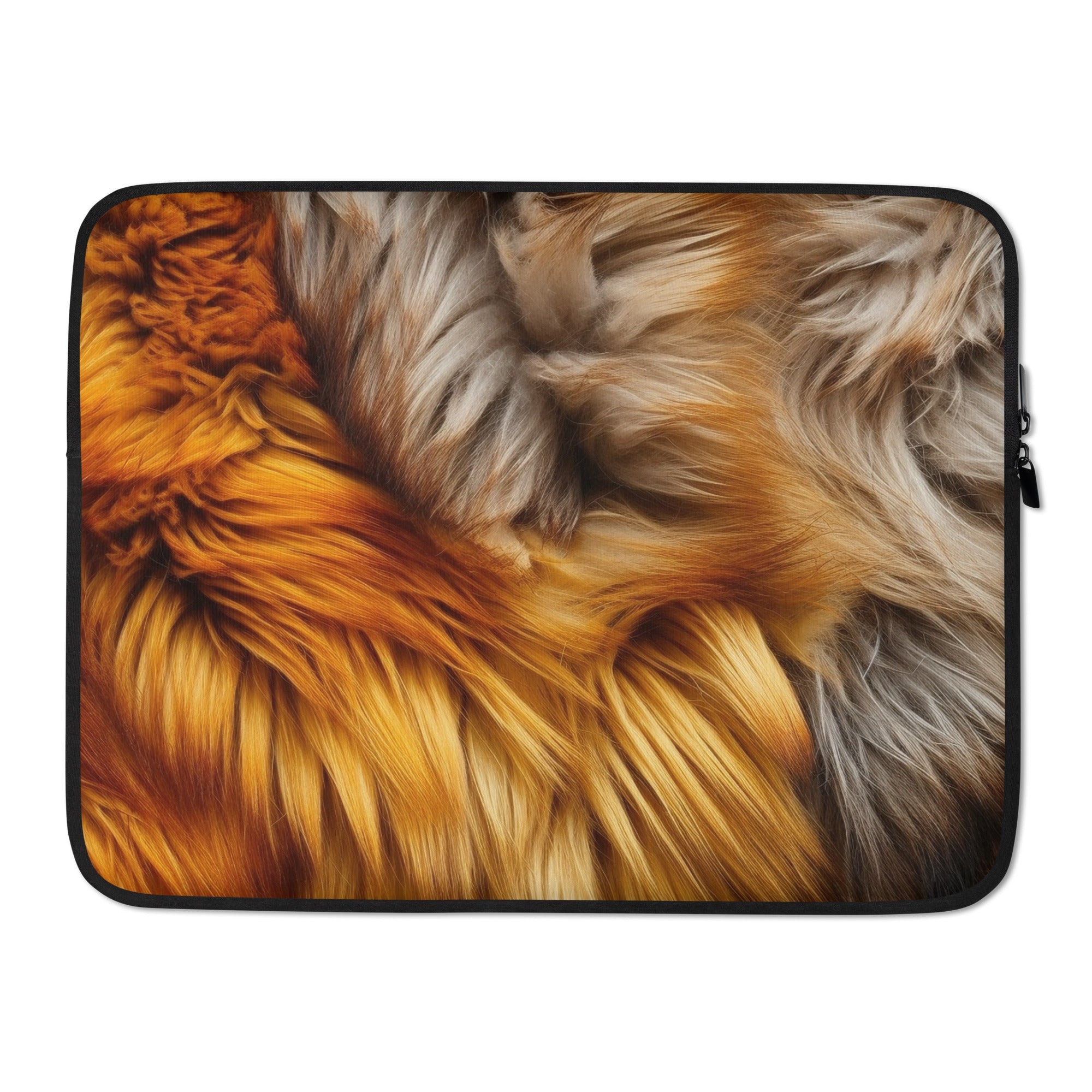 Wombat Fur Laptop Sleeve by Visual Verse - Image 1