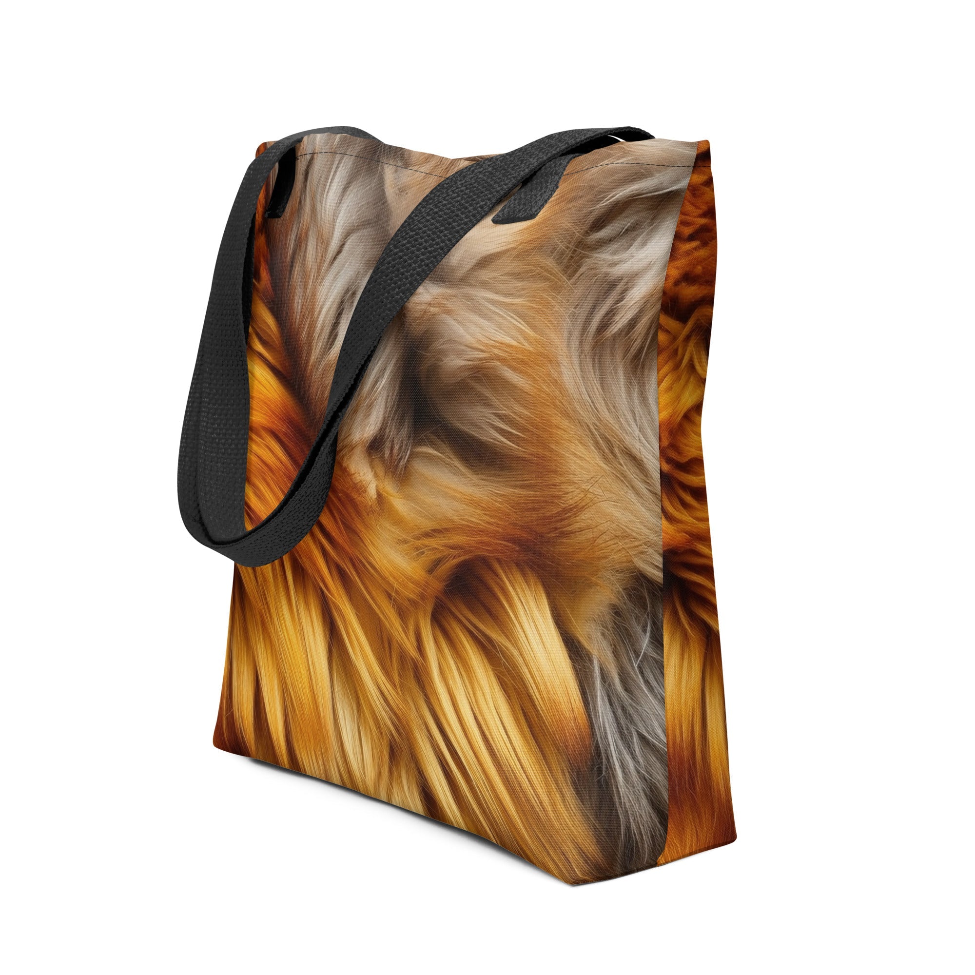 Wombat Fur Tote Bag by Visual Verse - Image 1