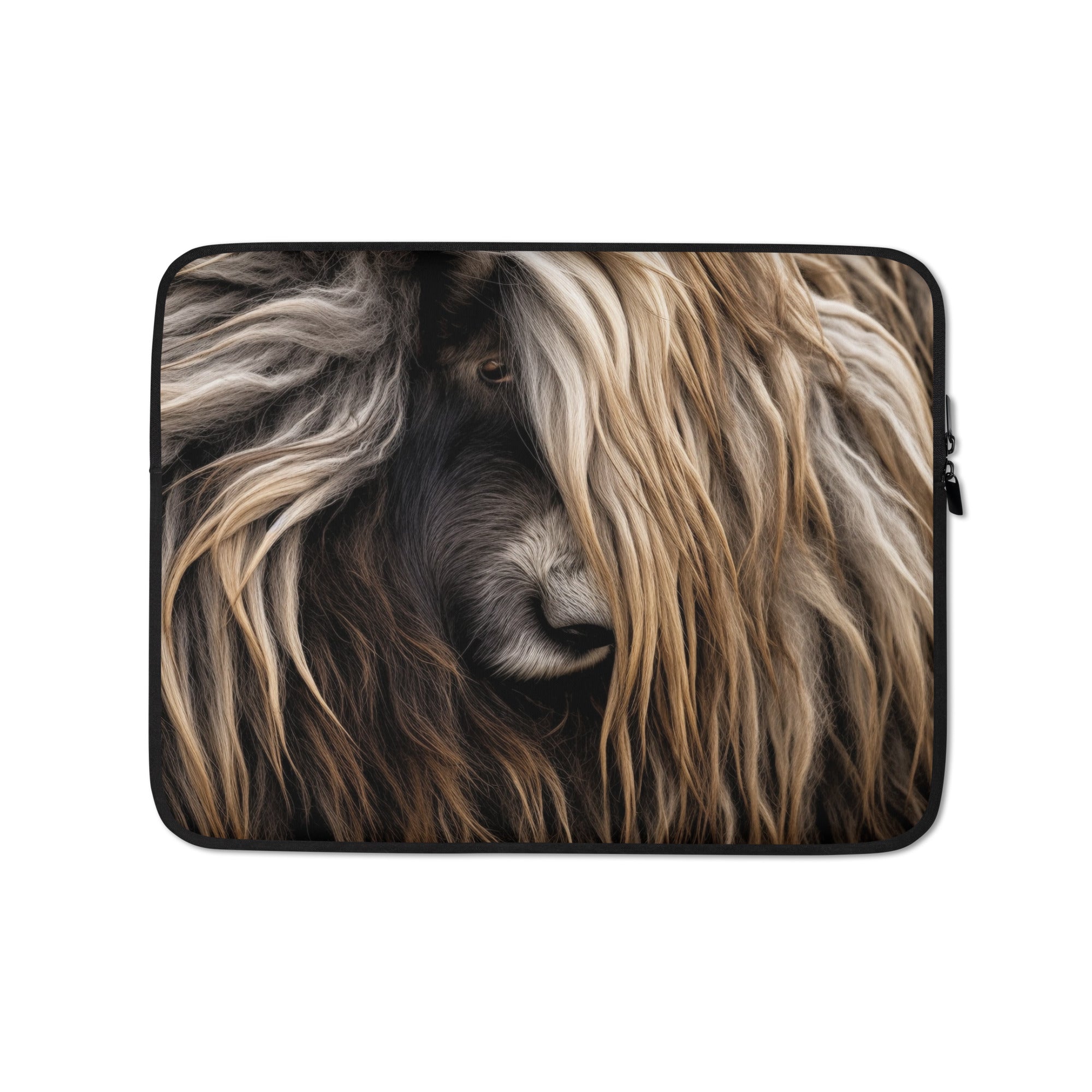 Yak Fur Laptop Sleeve by Visual Verse - Image 2